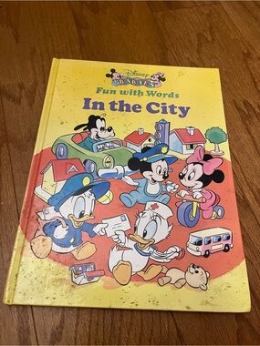 Disney Babies  Fun With Words In The City  Hardcover Children’s Picture book
